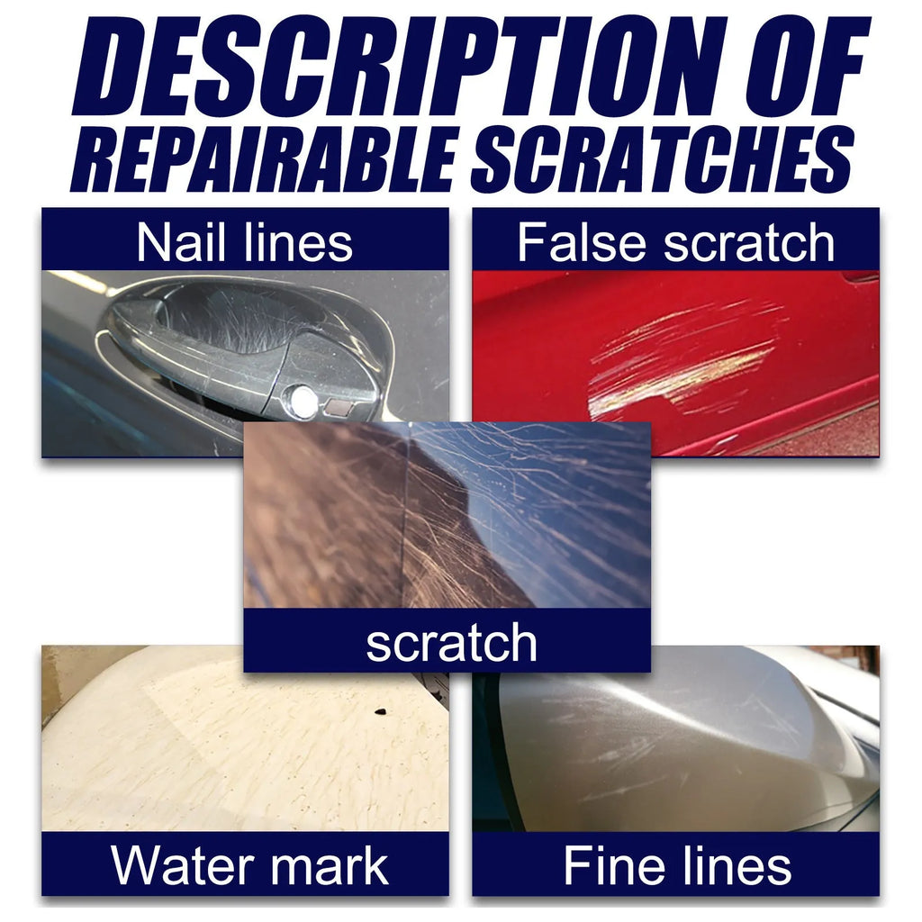 Car scratch repair spray bottle for paint surface scratch removal and sealing
