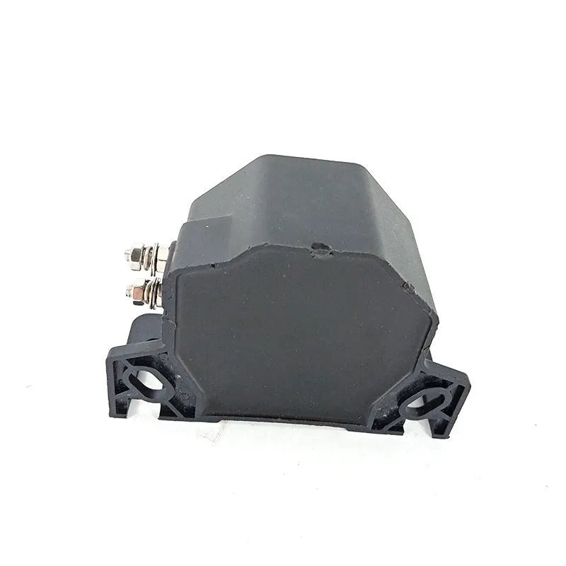 Black GQ-208A reversing buzzer horn for 12-80V vehicles.