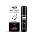 Men's delayed care spray in 5ml bottle with glycerin and ginger extract ingredients