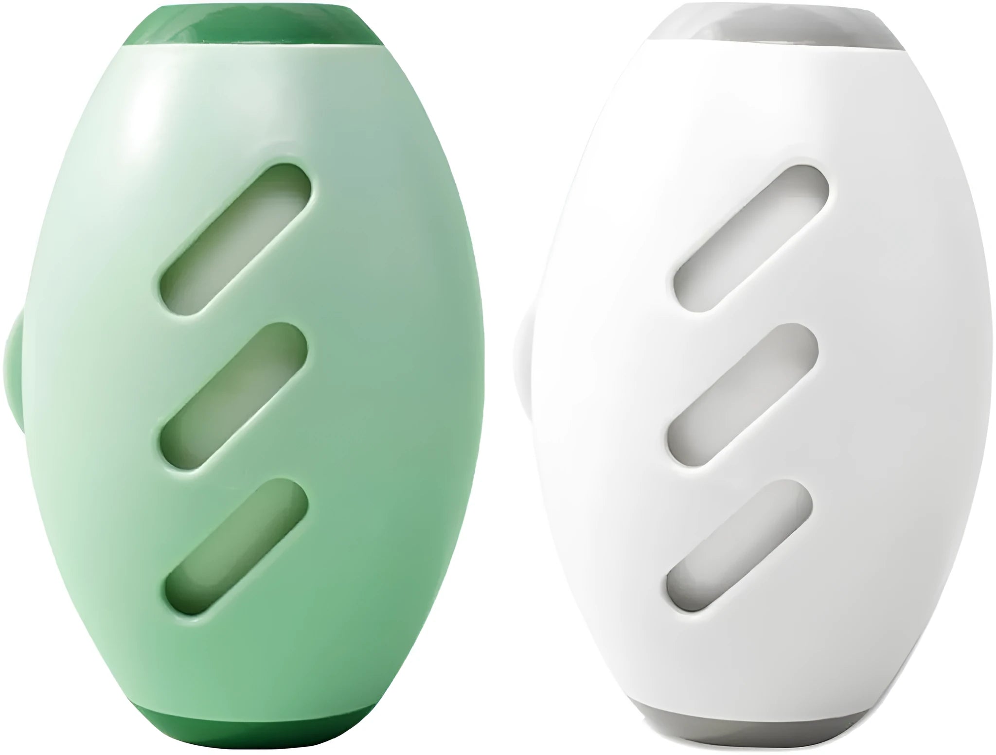 Green washable gel lint roller ball for pet hair removal from clothes and furniture