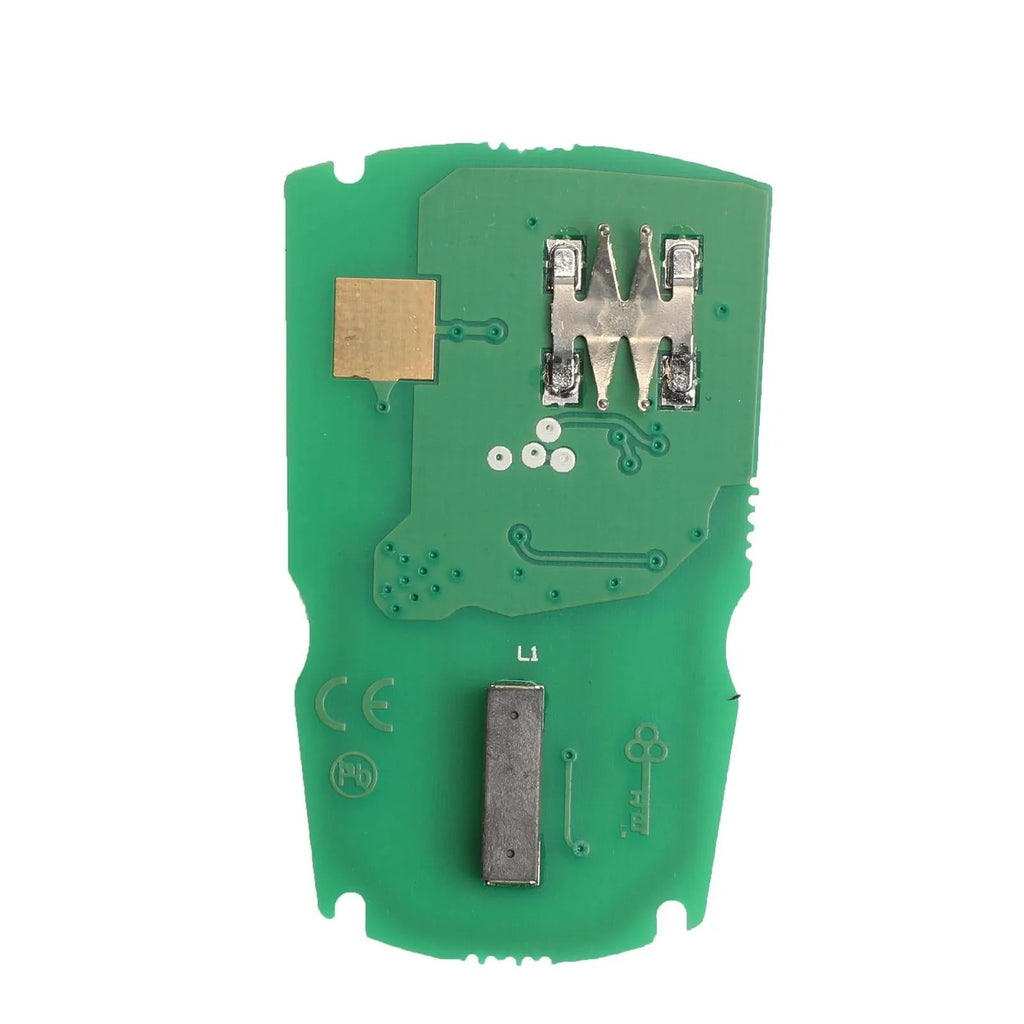 BMW CAS3 semi-intelligent remote car key blank set showing three keys