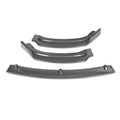BMW 3 Series F30 F35 front bumper lip spoiler in bright black measuring 96cm long