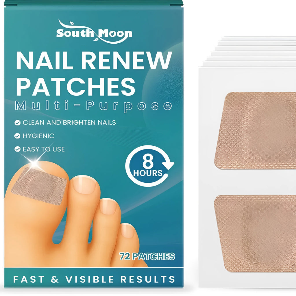 Multi-Purpose Nail Renew Patches 72 pieces nail repair patches with tea leaf oil for weak nails