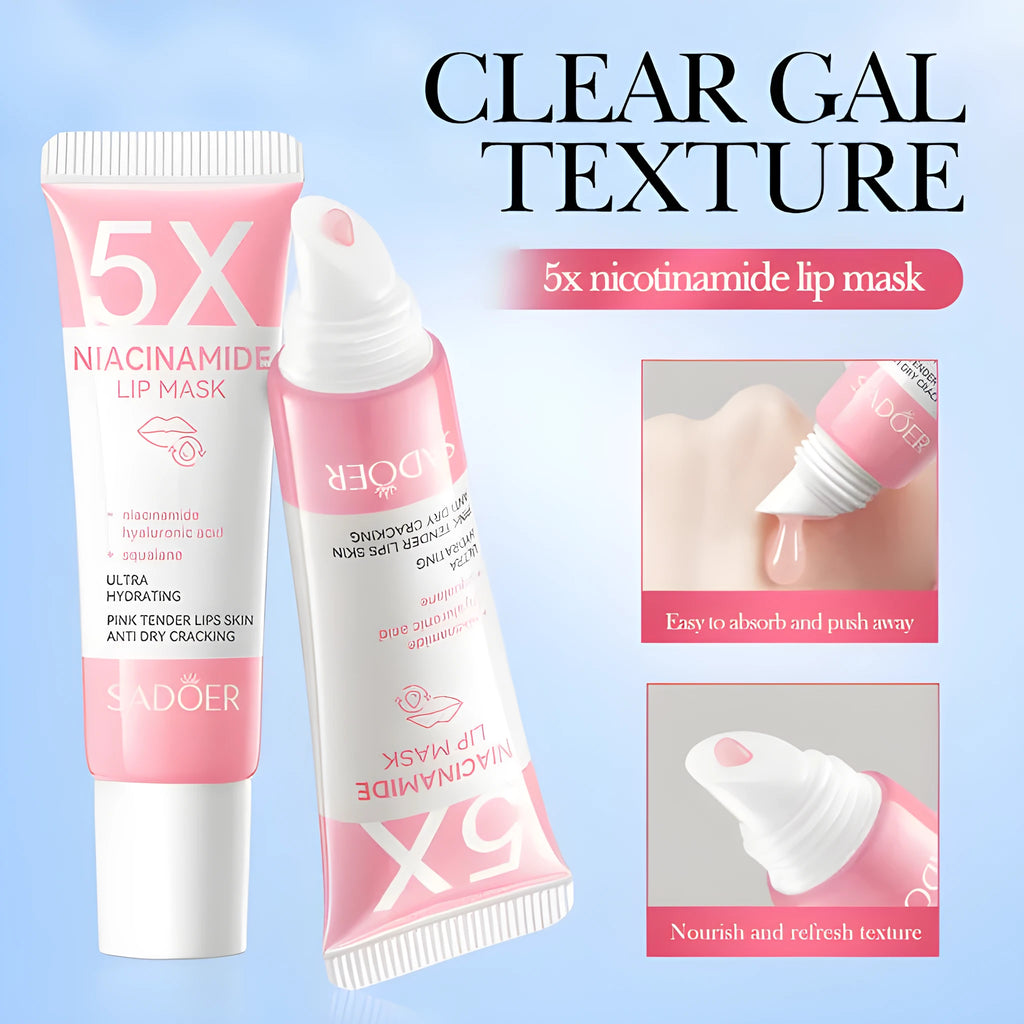 Nicotinamide ceramide vitamin C lip mask 10g net content anti-chapping lip care product