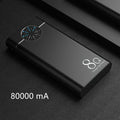 20000mAh fast charging power bank in alloy shell with LED flashlight