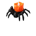 Halloween spider candlestick ornament plastic decorative candle light