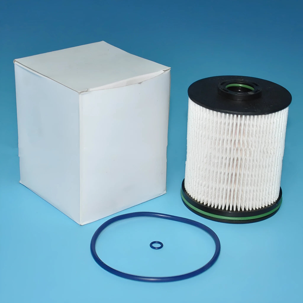 Vauxhall Opel Astra K diesel fuel filter element measuring 106mm height with 88mm and 90mm outer diameters