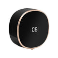 Automatic soap dispenser with infrared sensor showing black or white ABS+PC plastic housing