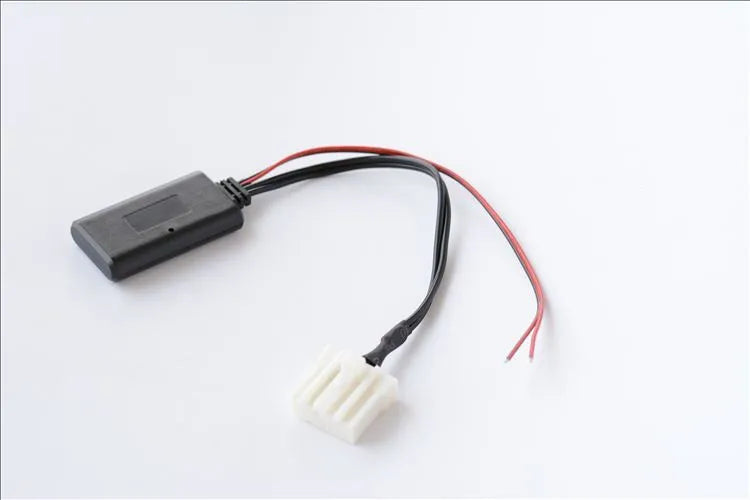Black Mazda car Bluetooth audio cable with JieRui-BT 5908 chip for 2006+ vehicle models