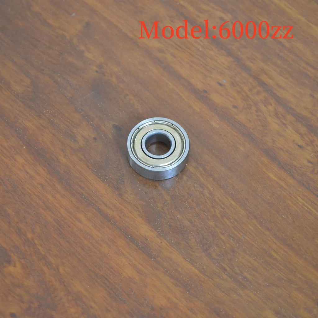6000ZZ carbon steel miniature ball bearing with 10mm inner diameter, 26mm outer diameter, 8mm width