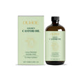 100ml bottle of golden Castor Seed Oil and Jojoba Oil skincare treatment