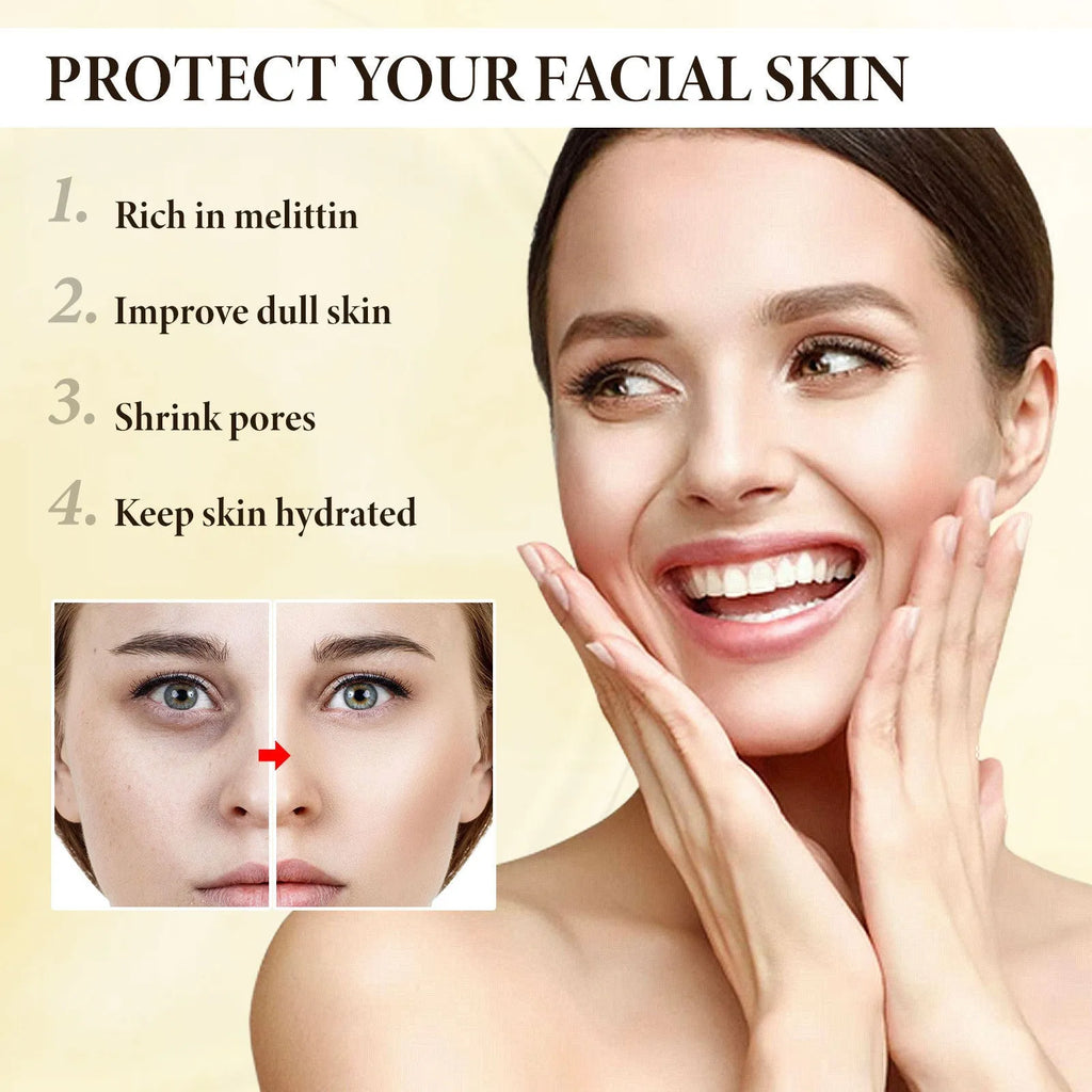 OUHOE Bee Firming Cream 30g jar, a hydrating and nourishing facial treatment cream.