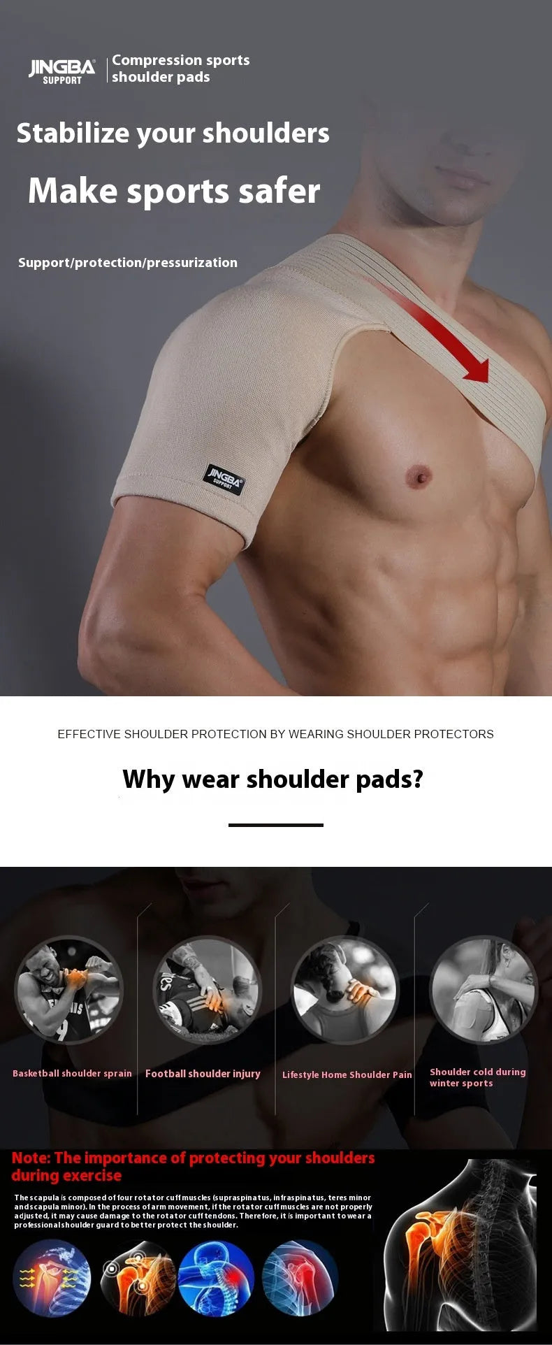 Adjustable skin-colour sports protective strap for weightlifting and outdoor activities