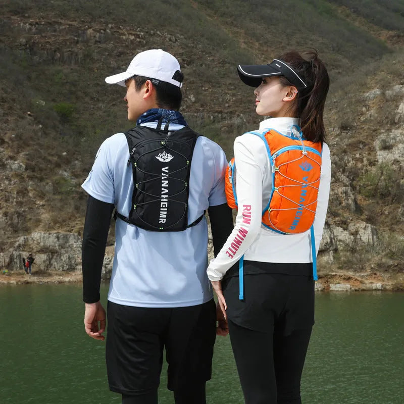 Ultra-light waterproof outdoor backpack in multiple colours with air pillow belt for cycling and sports