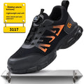 Four Seasons low top safety shoes with Flyknit upper and steel toe cap in style C3117