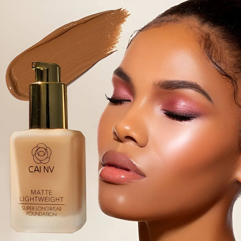 W03 Wheat Colour liquid foundation cream for mixed skin types with discolouration resistance