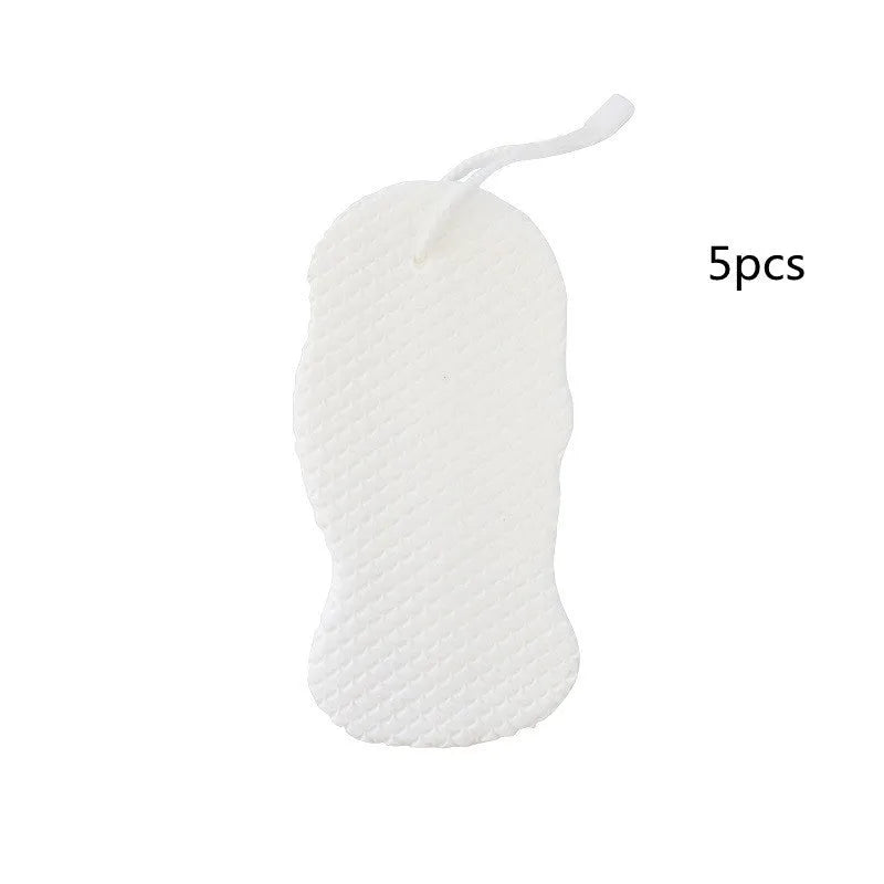 3D fish scale pattern bath sponge in white, grey, pink or light blue