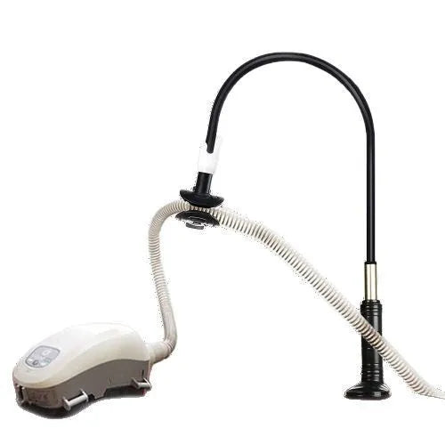 Aluminium alloy ventilator hose bracket measuring 95cm length for medical tubing organisation