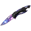 CS GO Karambit knife design car sticker on vehicle body measuring 13cm