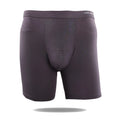 Men's solid colour sports long leg underwear, knitted viscose fabric, mid waist, size XL to 7XL