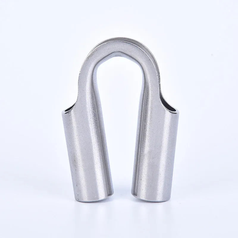 Stainless steel tubular chicken heart sleeve ring for pipes and hoses
