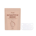 V-shaped chin sheet mask for targeted application on jawline
