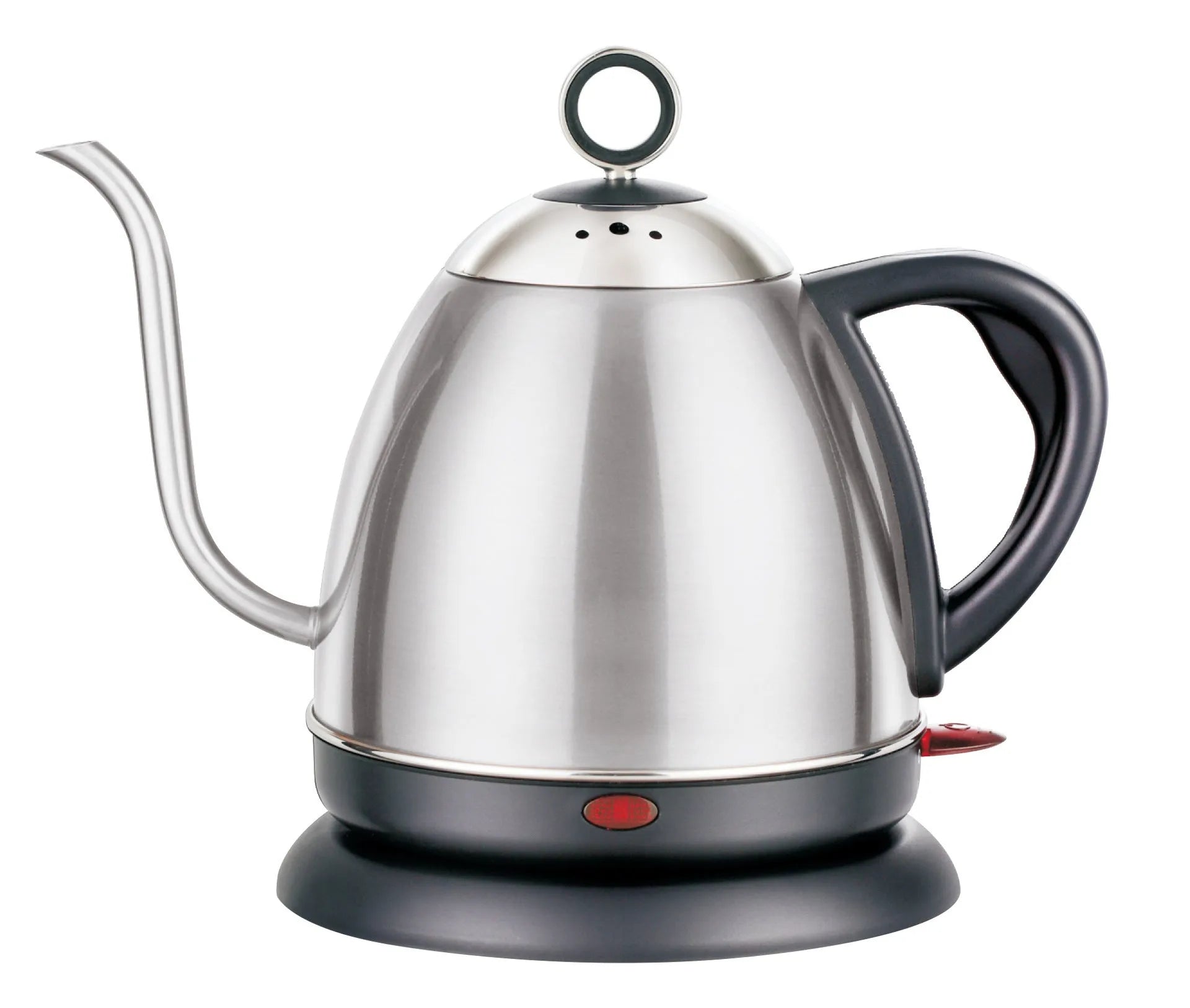 Full-automatic constant temperature stainless steel kettle in gold colour with touch controls