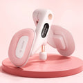 Pelvic floor muscle training device with digital counter in gray colour
