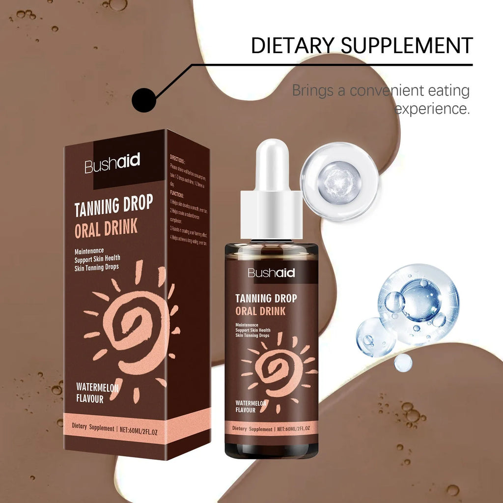 60ml bottle of sun protection tanning essence for body sunscreen.