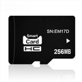 256MB MicroSD TF memory card for MP3 players, cameras, and mobile phones.