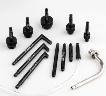 13-piece automatic transmission oil refuelling machine with pumping kit for ATF fluid changes