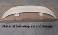 Punch-free ABS car spoiler for universal vehicle installation in multiple finish options