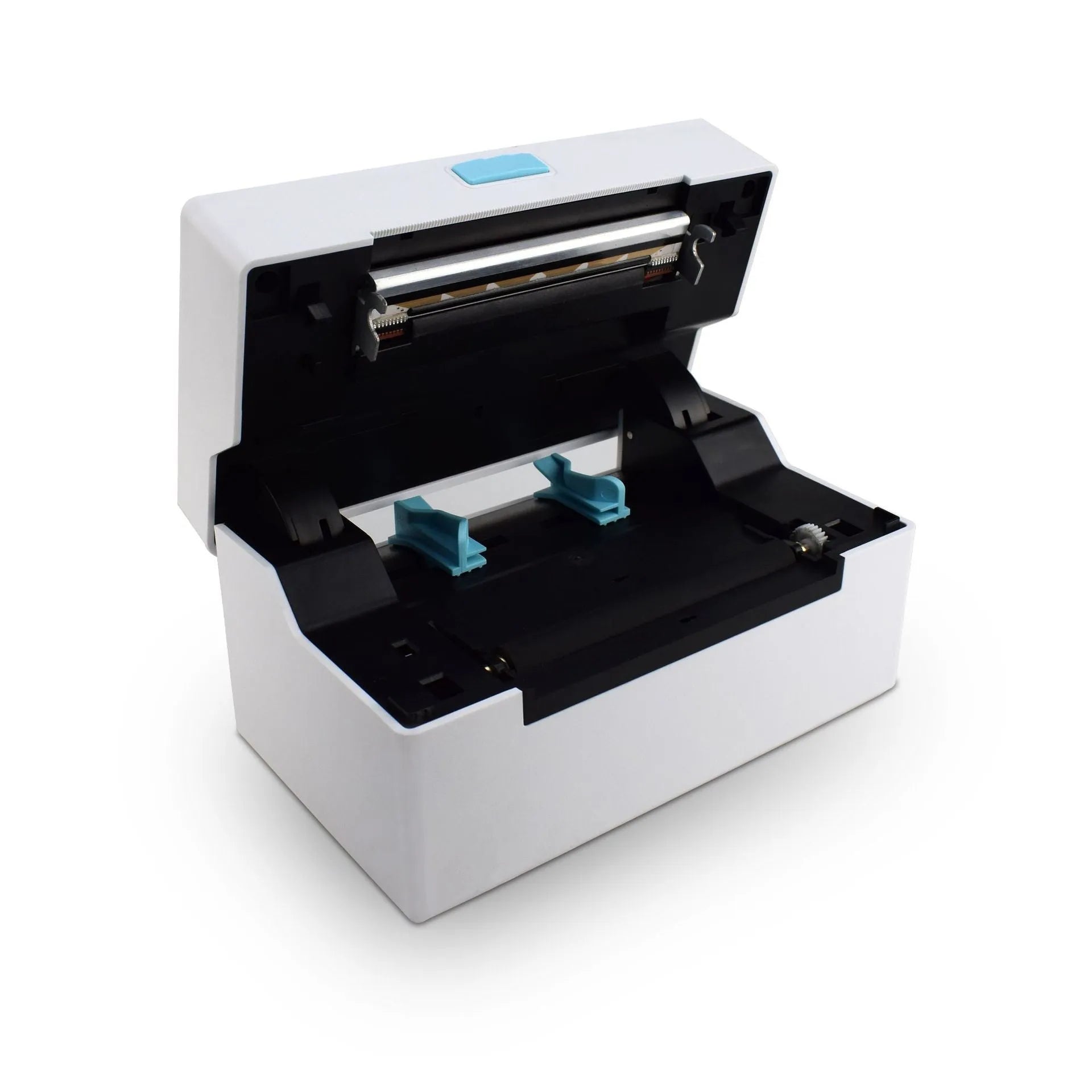 POS9220 label thermal printer with Bluetooth and USB, 100x150mm size, UK plug