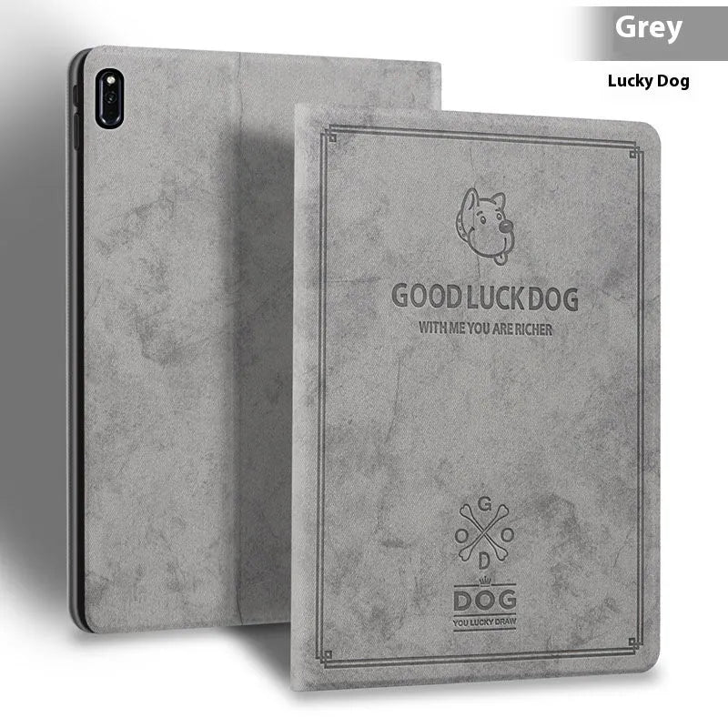 TPU leather clamshell protective case for iPad in elk colour options.