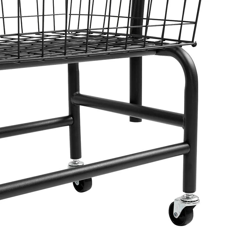 Iron single rod pulley storage car clothes hanger in white or black colour.