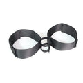 Black knitted belt strap for adult toy tools accessory
