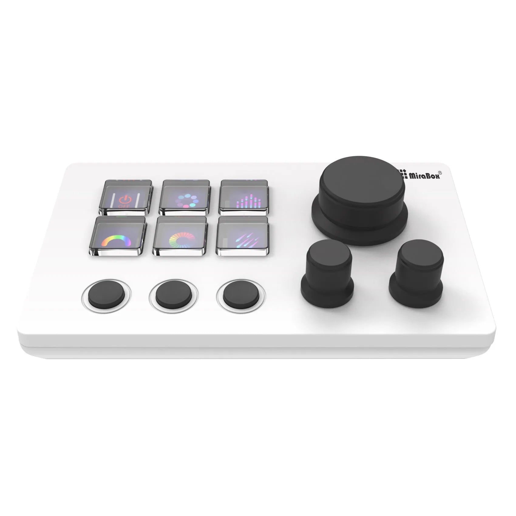 Visual Keyboard N3 silicone keypad with USB cable in black or white colour options