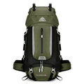 New outdoor mountaineering bag large capacity lightweight waterproof professional hiking camping backpack in blue