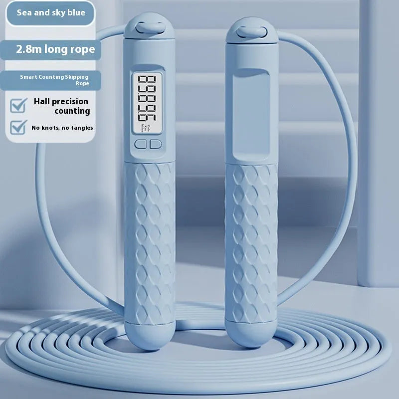 ABS jump rope with bearings for fitness and fat reduction exercise in various colour options