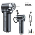 ST-5518 portable wireless car tyre inflation pump with LED light and inflation accessories