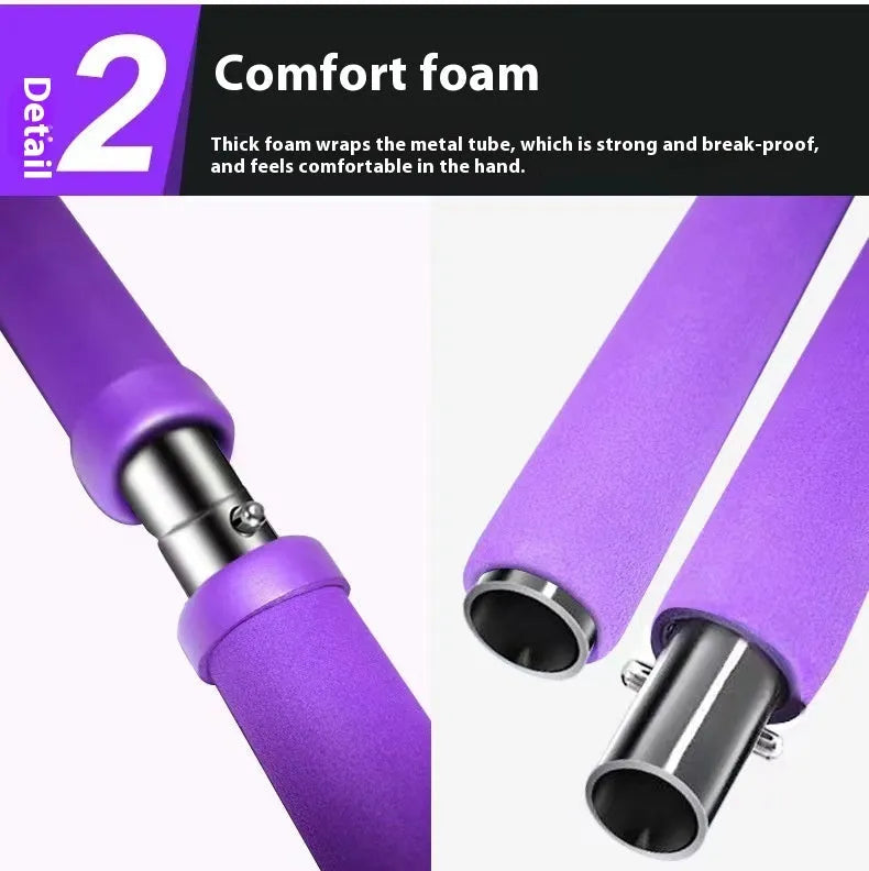 Adjustable fitness pulling rope for hip training exercises in four colour options