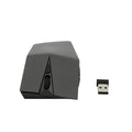 Compact wireless mouse for laptops in metallic gold, black, silver grey, or light gold, shown with USB receiver.