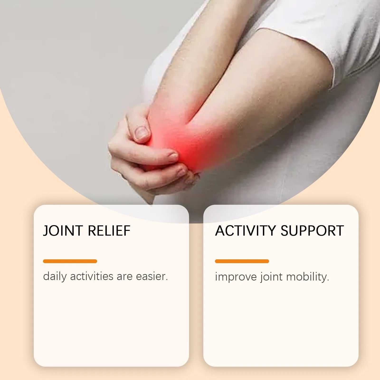 30 ML bottle of herbal joint soothing spray with a spray pump.