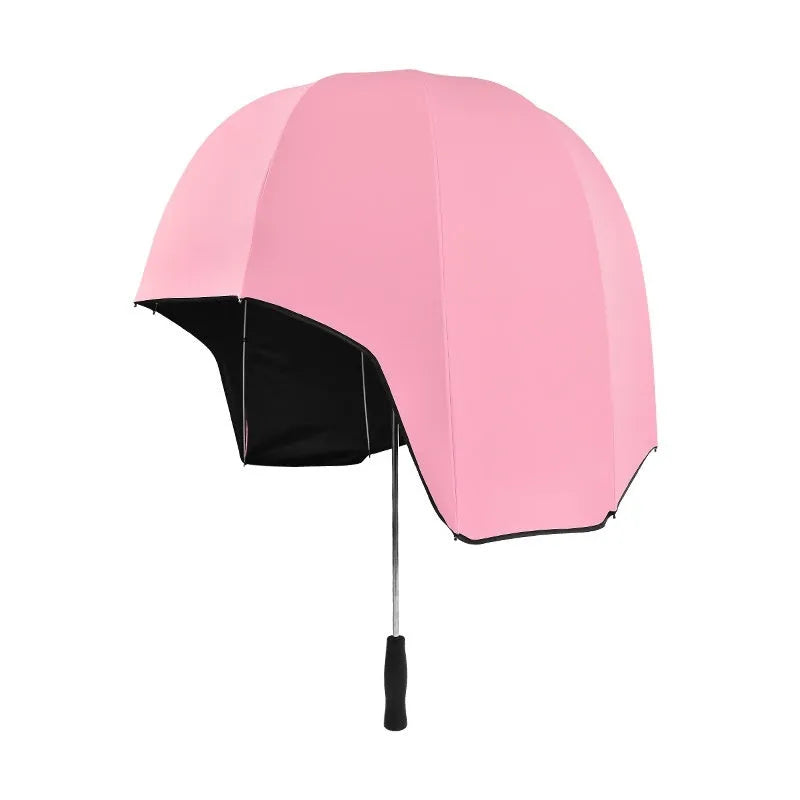 76cm long handle manual umbrella with NC fabric canopy in camouflage butterfly vinyl pattern