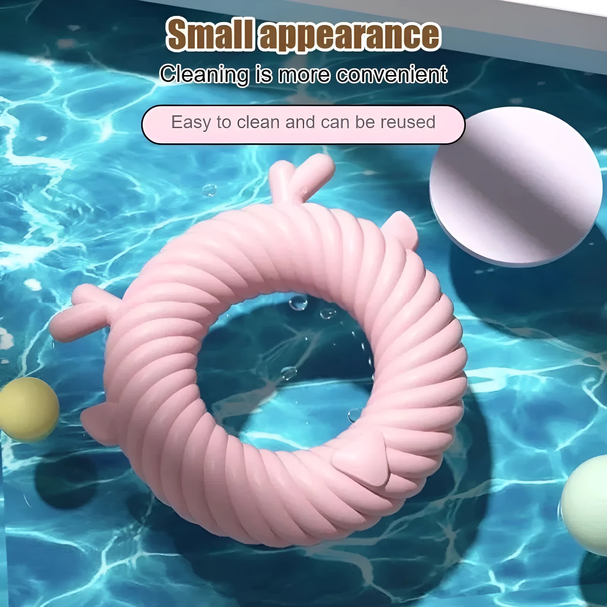 Deer-shaped dog chew toy with spiral grooves in Light Sky Blue, Light Pink, or Avocado Green colours