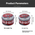 Automobile depression repair cold glue container for car body dent and bumper damage restoration
