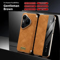 Electroplated diamond grid Huawei phone case in imitation leather with embossed luxury design
