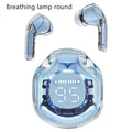 Transparent warehouse wireless Bluetooth headset in multiple colours with in-ear design