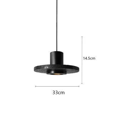 Industrial style iron chandelier with adjustable height for dining room and bar table lighting