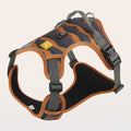 Reflective dog harness with chest and back design in Oxford cloth material for urban commuting safety